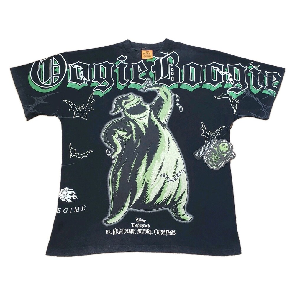 NWT Civil Regime X Nightmare Before Christmas Oogie Boogie Medium OVERSIZED T
